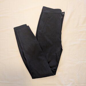 A new day size 2 stretch business pants, block, snap, skinny fit
